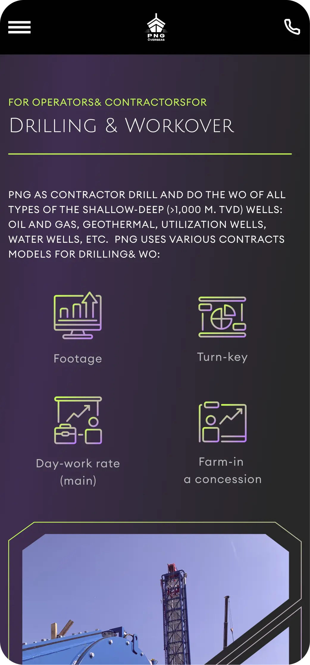 PNG-Overseas operators mobile screen 1