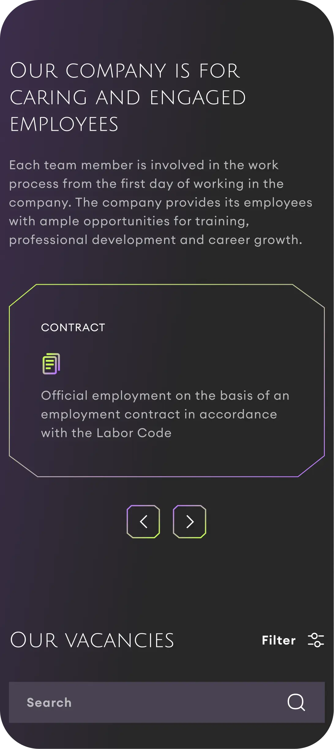 PNG-Overseas career mobile screen 2