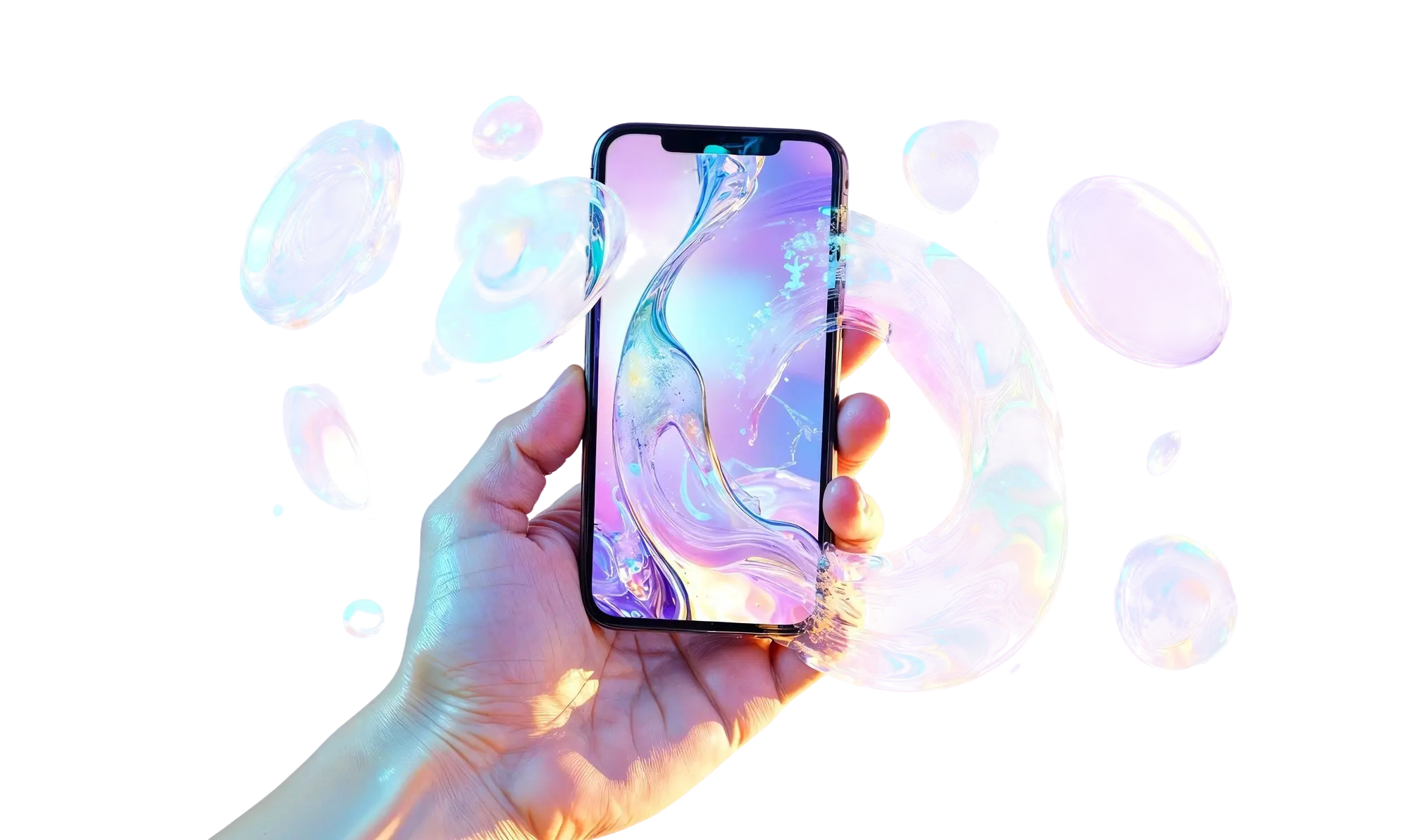 Телефон с приложением