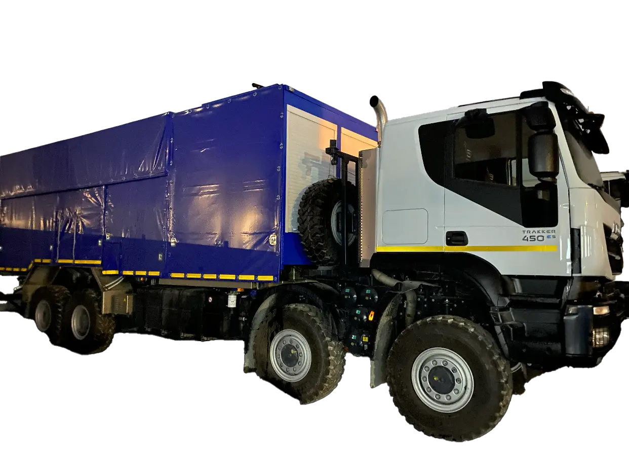 PNG-Overseas oilfield service truck